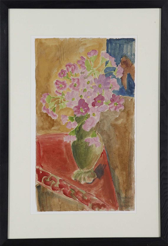 Erich Heckel - Primelstrauß - Frame image