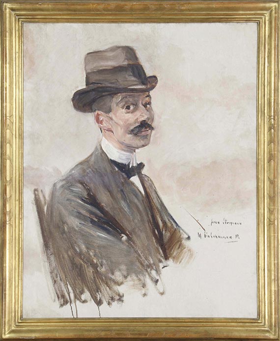 Max Liebermann - Bildnis Theodor Stoperan - Frame image