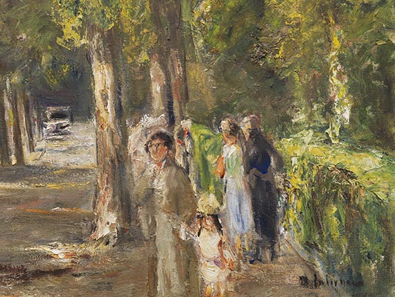 Max Liebermann - Große Seestraße in Wannsee