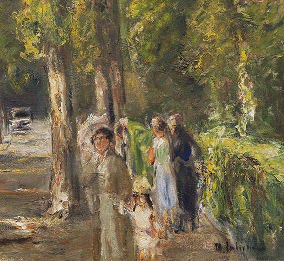 Max Liebermann - Große Seestraße in Wannsee - 