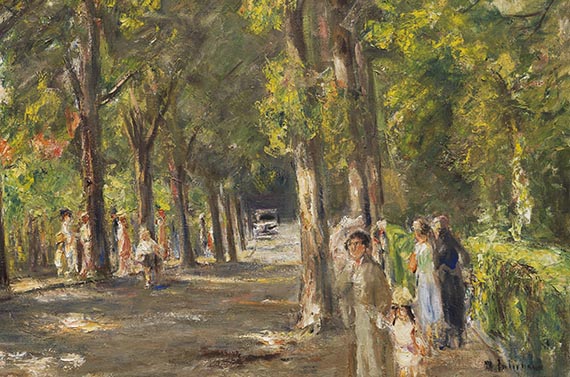 Max Liebermann - Große Seestraße in Wannsee - 