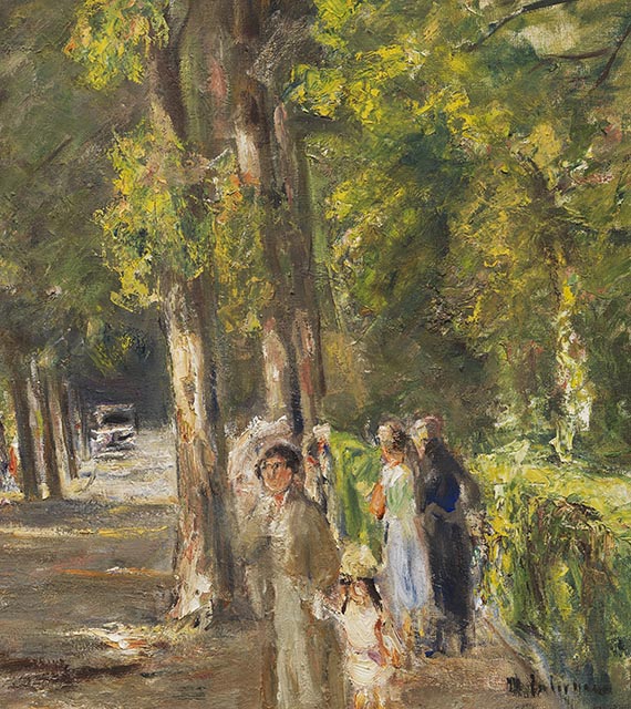 Max Liebermann - Große Seestraße in Wannsee - 