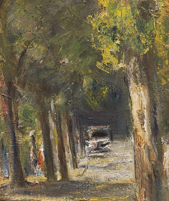 Max Liebermann - Große Seestraße in Wannsee