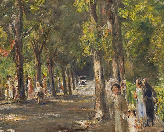 Max Liebermann - Große Seestraße in Wannsee