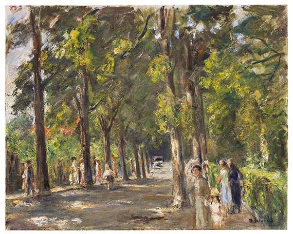 Max Liebermann<br />Große Seestraße in Wannsee, Um 1925