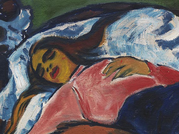 Hermann Max Pechstein - Die Ruhende