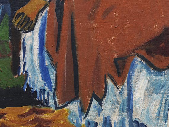 Hermann Max Pechstein - Die Ruhende - 