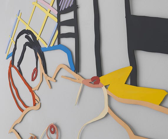 Tom Wesselmann - Monica nude with Lichtenstein - 