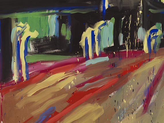 Rainer Fetting - Kotti U-Bahn - 