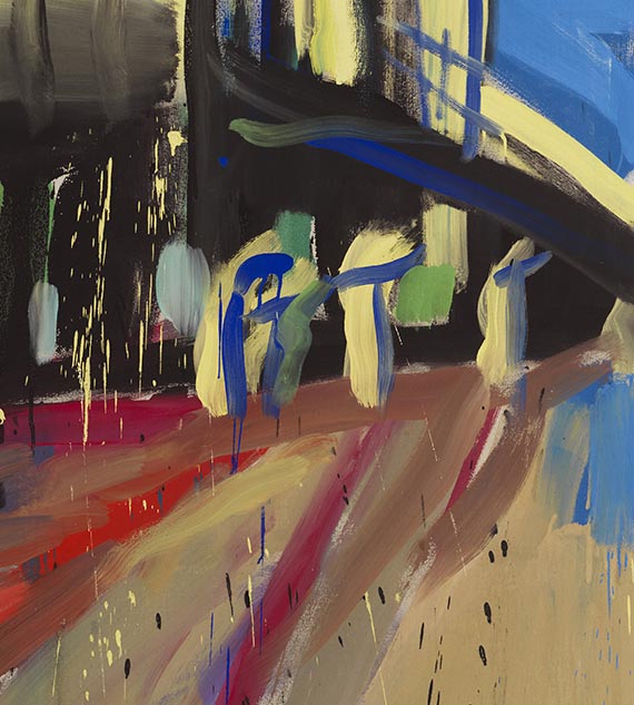 Rainer Fetting - Kotti U-Bahn - 