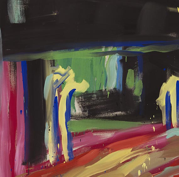 Rainer Fetting - Kotti U-Bahn - 