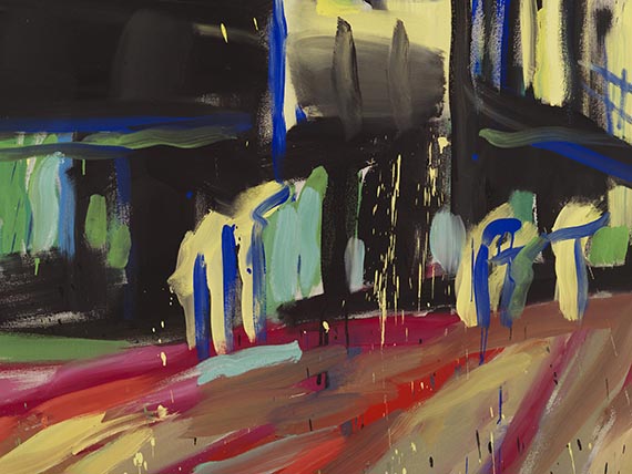 Rainer Fetting - Kotti U-Bahn - 