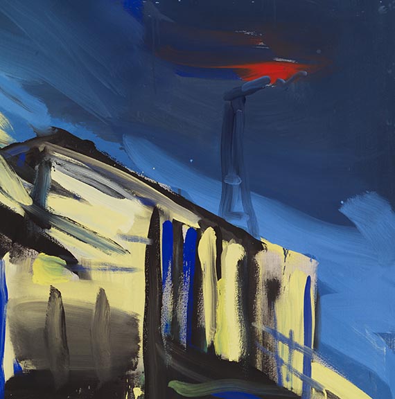 Rainer Fetting - Kotti U-Bahn - 