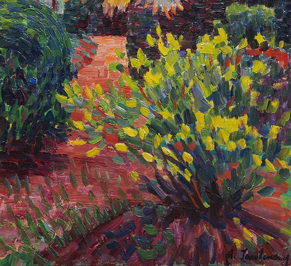 Alexej von Jawlensky - Garten in Carantec - 