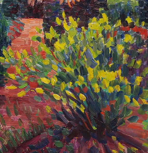 Alexej von Jawlensky - Garten in Carantec - 