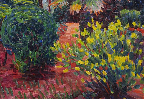 Alexej von Jawlensky - Garten in Carantec - 