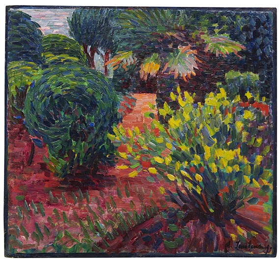 Alexej von Jawlensky<br />Garten in Carantec, 1906