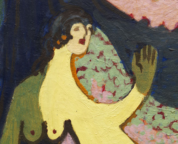 Ernst Ludwig Kirchner - Akte im Wald, kleine Fassung - 