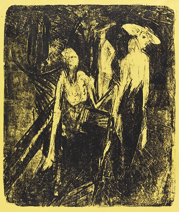 Ernst Ludwig Kirchner - Kokotten am Kurfürstendamm