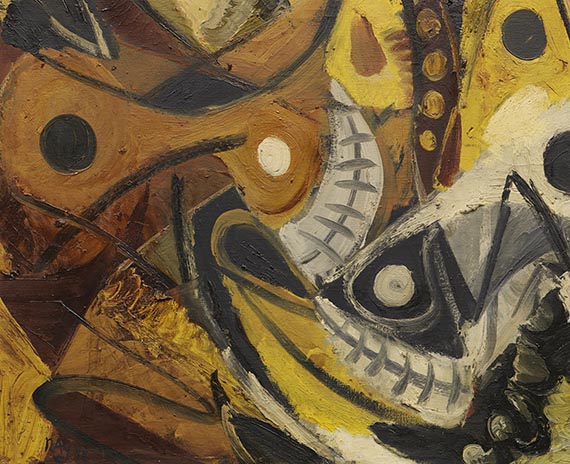 Ernst Wilhelm Nay - Pferdeköpfe - 