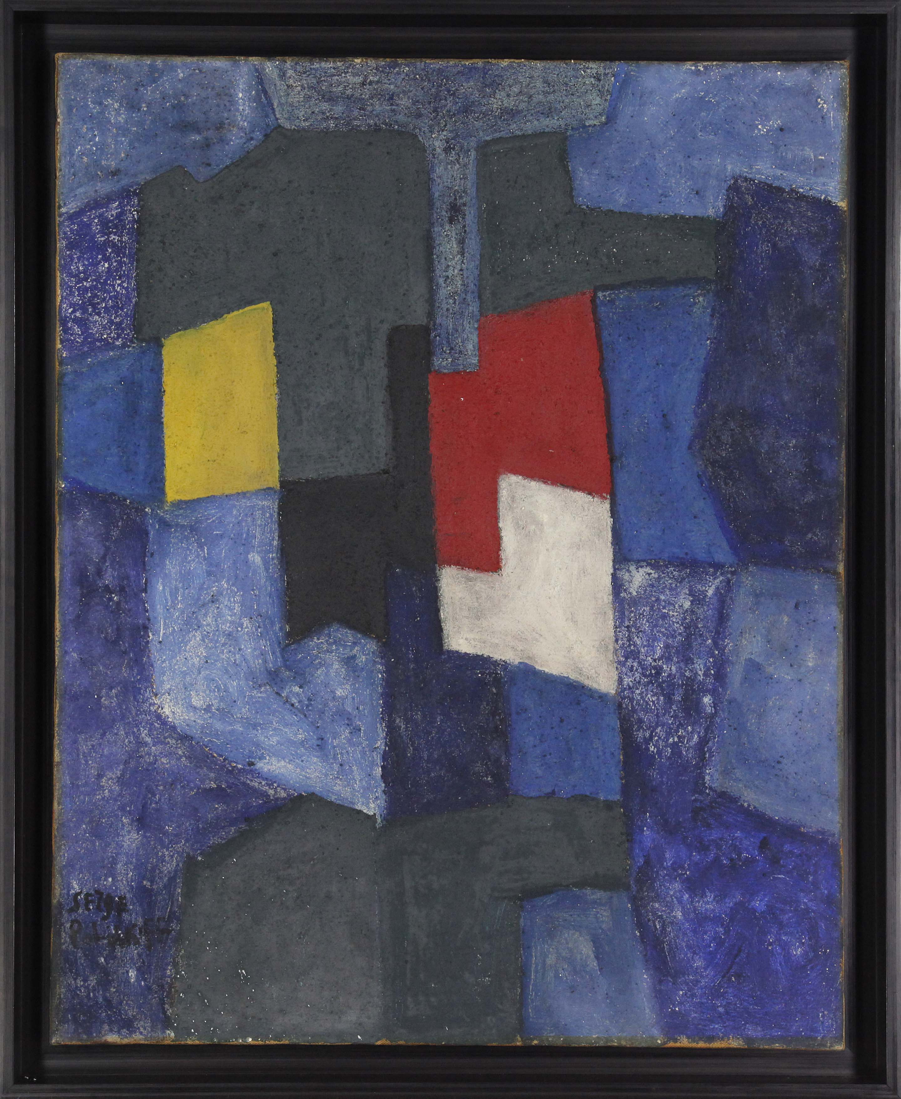 Serge Poliakoff - Composition abstraite - Frame image