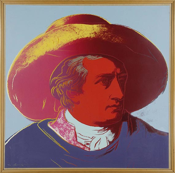 Andy Warhol - Goethe - Frame image