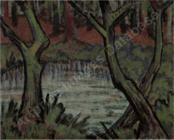 Landschaft (recto),...