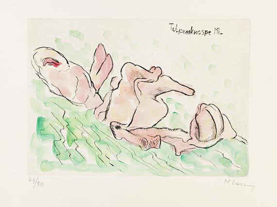 Maria Lassnig - 7 Kupferstiche - 