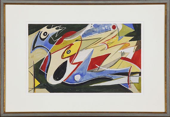 Ernst Wilhelm Nay - Seejungfrau - Frame image