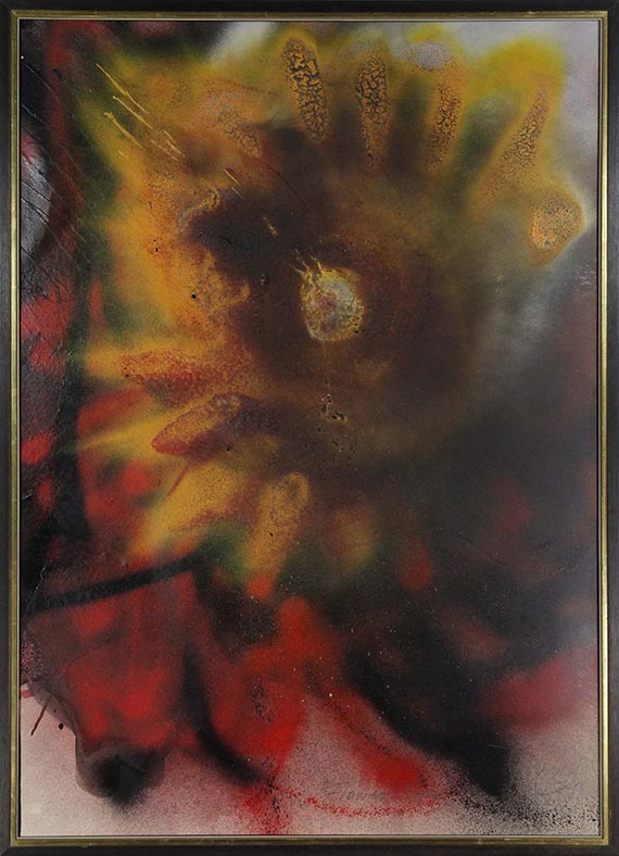 Otto Piene - Flower Sun - Frame image