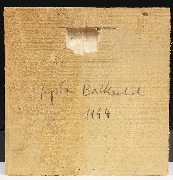 Stephan Balkenhol - Vier Kopfreliefs, Frauen - Back side