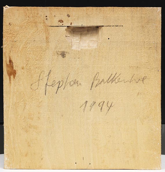 Stephan Balkenhol - Vier Kopfreliefs, Frauen - Back side