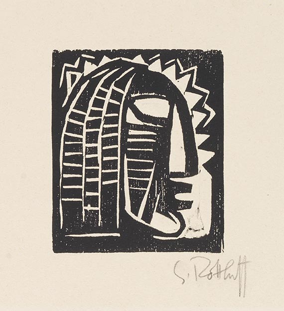 Karl Schmidt-Rottluff - Das Spiel Christa vom Schmerz der Schönheit des Weibes, von Alfred Brust - 