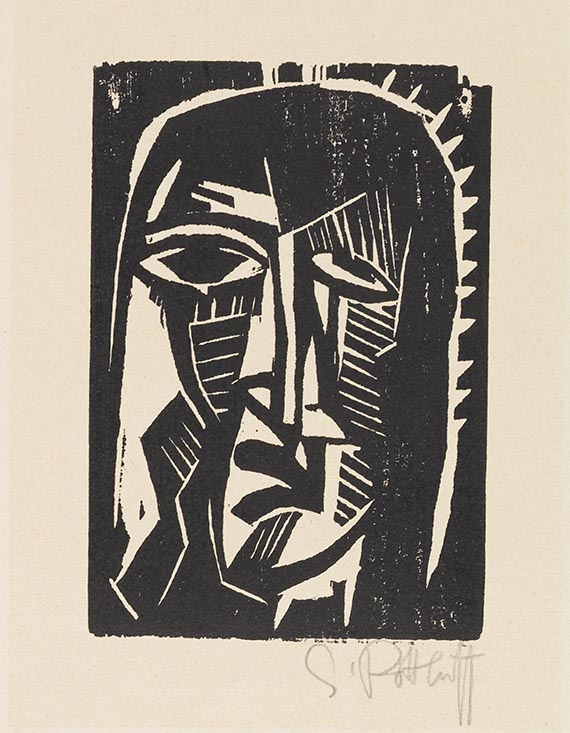 Karl Schmidt-Rottluff - Das Spiel Christa vom Schmerz der Schönheit des Weibes, von Alfred Brust - 