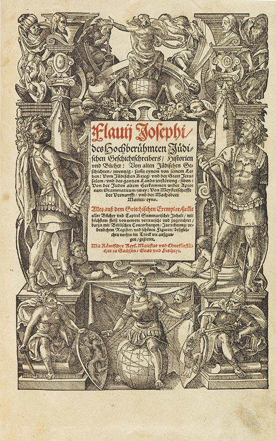 Josephus Flavius - Historien und Bücher