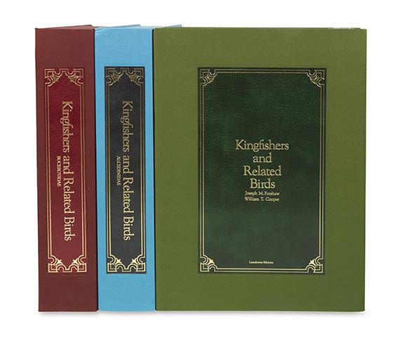 Joseph Michael Forshaw - William T. Cooper, Kingfishers and Related Birds. 3 Bände - 