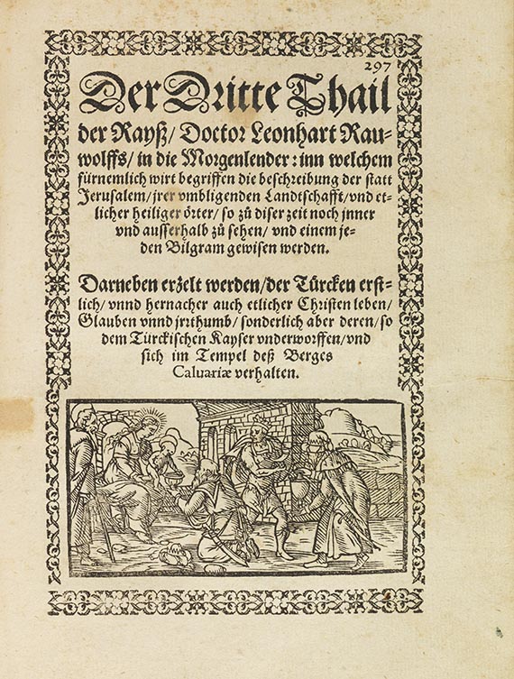Leonhart Rauwolff - Aigentliche Beschreibung der Raiß ... inn die Morgenländer - 