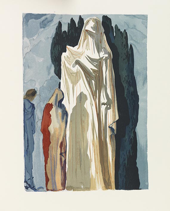 Salvador Dalí - Dante, La Divine Comédie. 6 Bände