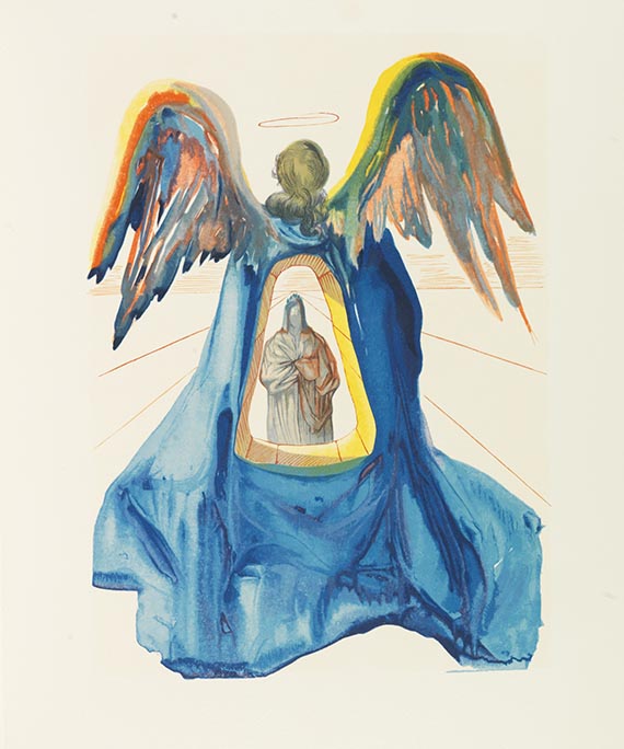 Salvador Dalí - Dante, La Divine Comédie. 6 Bände