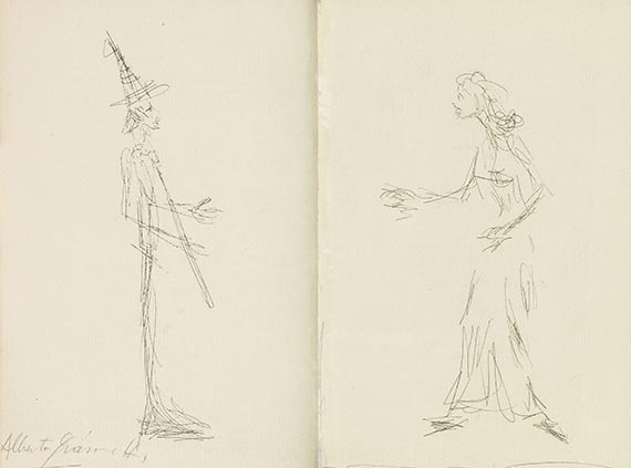 Alberto Giacometti - G. Lely, La Folie Tristan - 