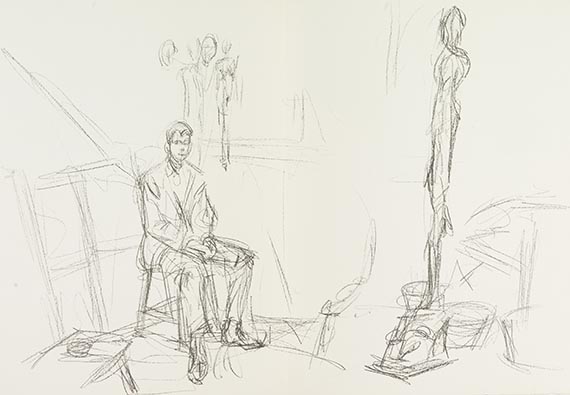 Alberto Giacometti - Derriere le miror, Heft 127