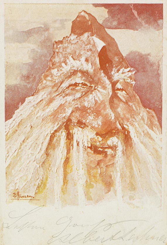 Emil Nolde - 16 Bergpostkarten und 2 Probedrucke - 