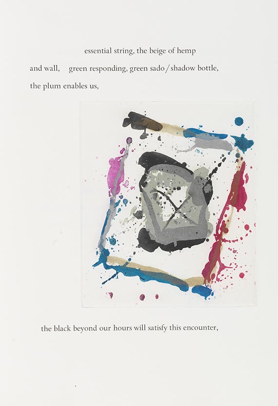 Sam Francis - K. Fraser, Boundayr (1 Beigabe) - 