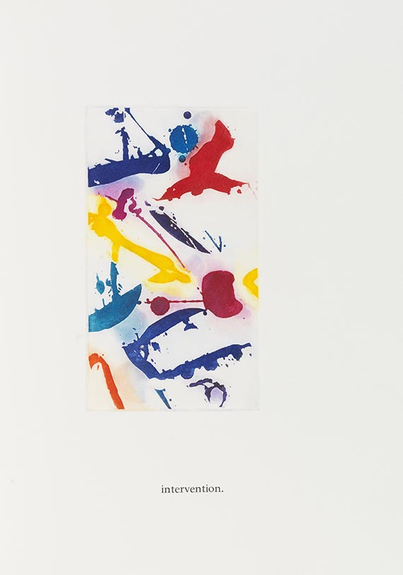 Sam Francis - K. Fraser, Boundayr (1 Beigabe) - 