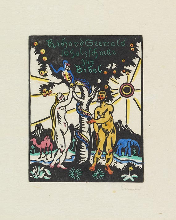 Richard Seewald - Zehn Holzschnitte zur Bibel - 
