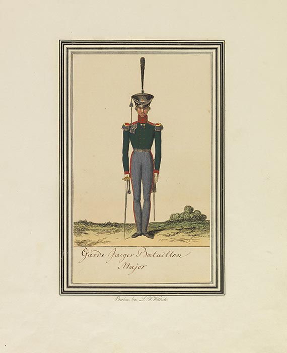 Friedrich Johann Gottlieb Lieder - Abbildungen der Königl. Preussischen Armee - 