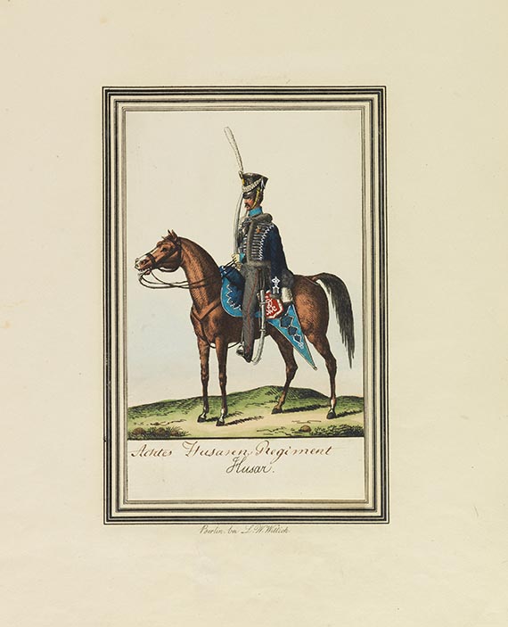 Friedrich Johann Gottlieb Lieder - Abbildungen der Königl. Preussischen Armee - 