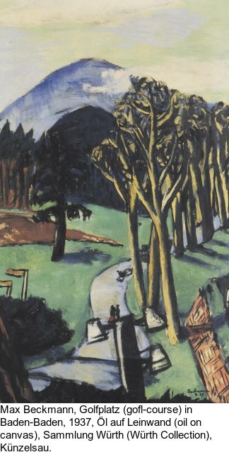 Max Beckmann - Drahtseilbahn in Baden-Baden (Bergbahn in Colorado) - 