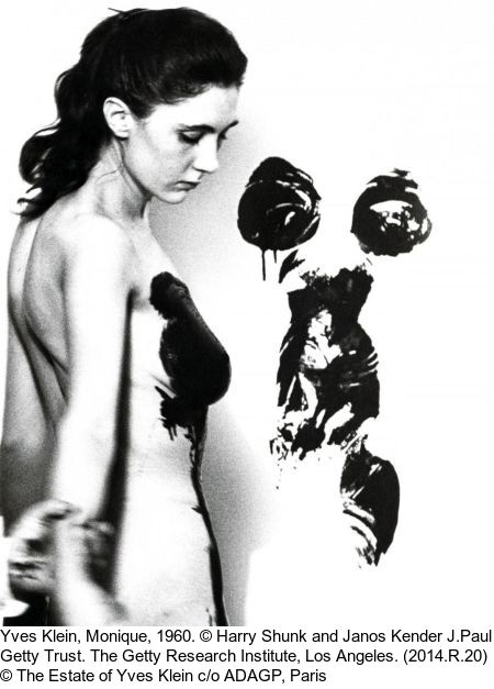 Yves Klein - Peinture de Feu Coleur, sans titre,(FC 11) - 