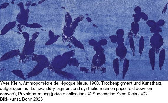Yves Klein - Peinture de Feu Coleur, sans titre,(FC 11) - 